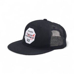 ​​UFC Find What You're Made Of Mesh Trucker Snapback Adjustable Black Cap - NEW